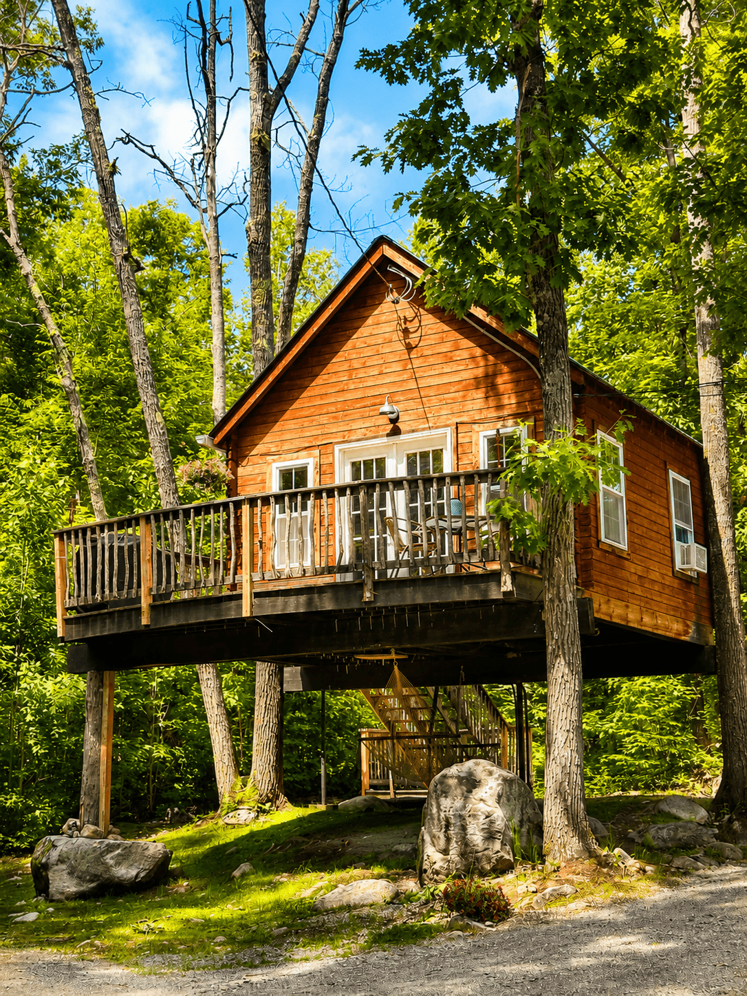 The Spruce Suite — Elevated Treehouse Studio