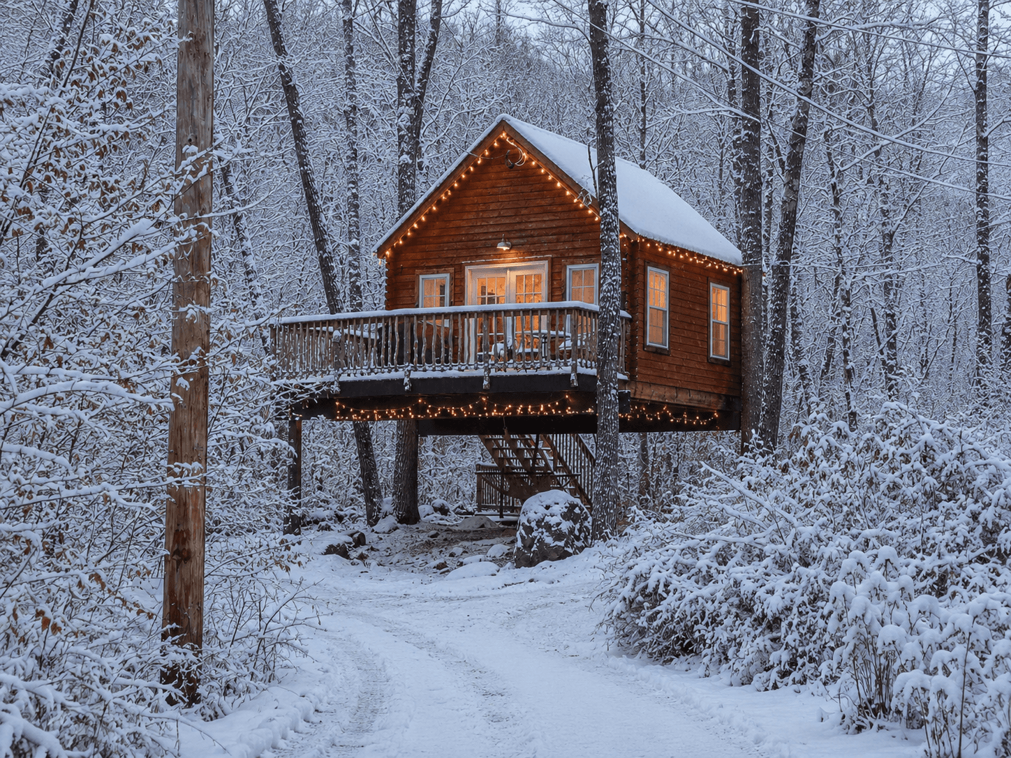 Winter in the White Mountains